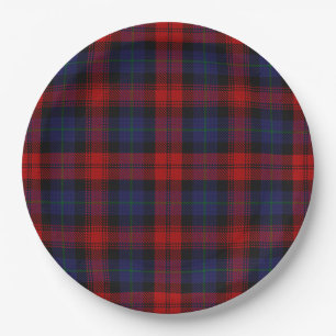 MacLachlan Tartan Paper Plates