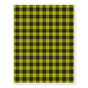 MacLachlan Tartan Temporary Tattoos