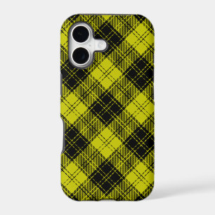 MacLachlan tartan yellow black plaid iPhone 17 Case