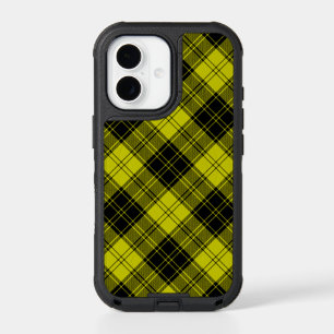 MacLachlan tartan yellow black plaid iPhone 17 Case