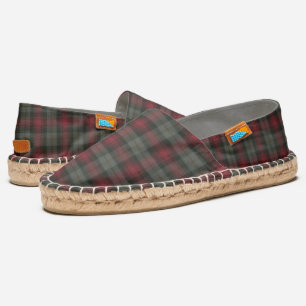 MacLachlan Weathered Original Scottish Tartan Espadrilles