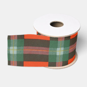 Maclaine of Lochbuie clan Plaid Scottish tartan Grosgrain Ribbon