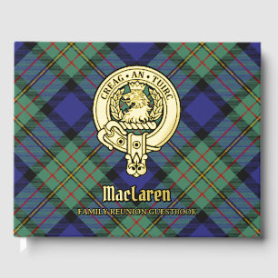 MacLaren Family Reunion Foil Guest Book