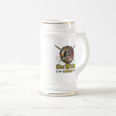 MacLean Clan Badge Beer Stein (Front Right)