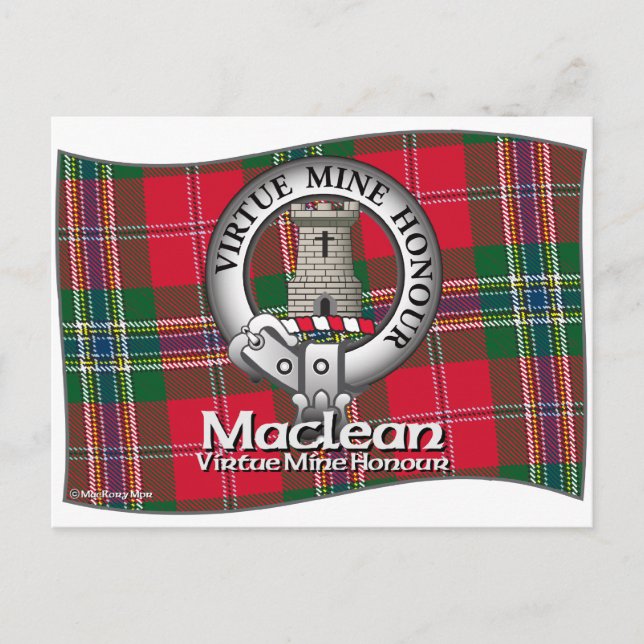 Maclean Clan Postcard (Front)