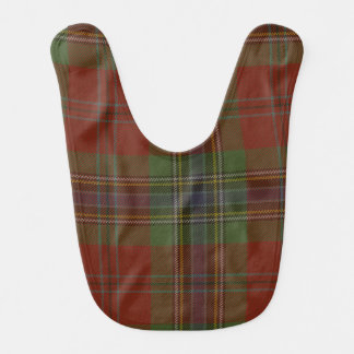 MacLean Clan Tartan Baby Bib