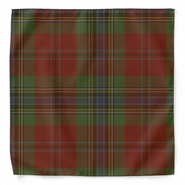 MacLean Clan Tartan Bandana (Front)