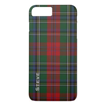 Maclean Clan Tartan Plaid Iphone 7 Plus Case by Everythingplaid at Zazzle