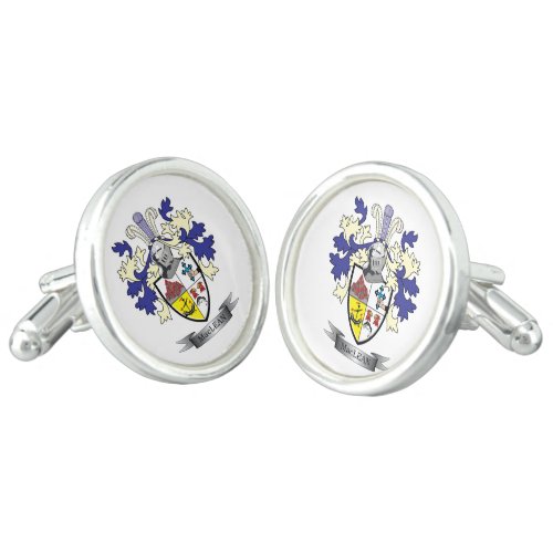 MacLean Family Crest Coat of Arms Cufflinks