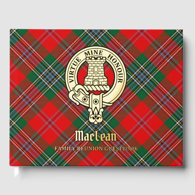 MacLean Family Reunion Guest Book (Front)