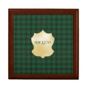 MacLean Hunting Ancient Original Scottish Tartan Gift Box