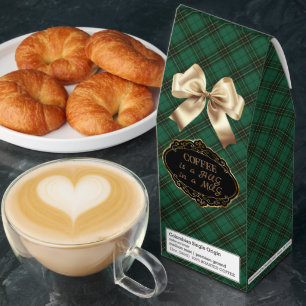 MacLean Hunting Ancient Original Scottish Tartan  Roasted Coffee