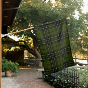 MacLean Hunting Clan Tartan House Flag