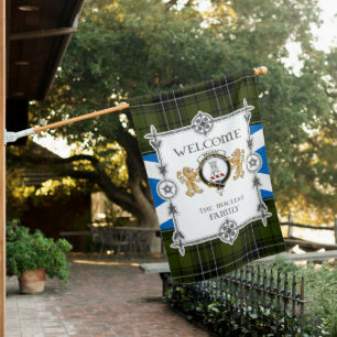 MacLean Hunting Tartan Garden Flag - Tartan Flag C