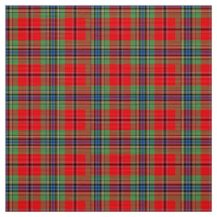 MacLean of Duart Modern Tartan Fabric