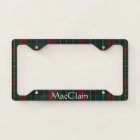 MacLean Plaid License Plate Frame