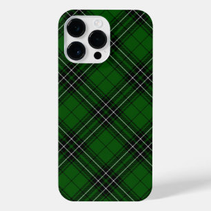 MacLean Tartan Green and Black Plaid iPhone 14 Pro Max Case