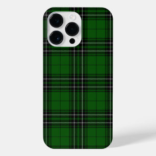 MacLean Tartan Green and Black Plaid iPhone 14 Pro Max Case