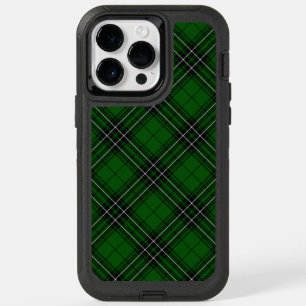 MacLean Tartan Green and Black Plaid OtterBox iPhone 14 Pro Max Case