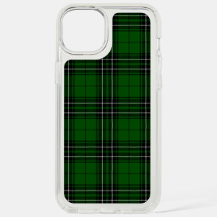 MacLean Tartan Green and Black Plaid iPhone 15 Plus Case