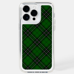 MacLean Tartan Green and Black Plaid Speck iPhone 14 Pro Max Case
