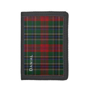 MacLean Tartan Plaid Custom Wallet