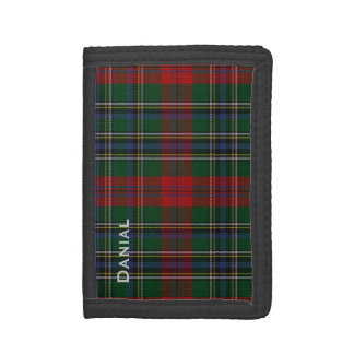 MacLean Tartan Plaid Custom Wallet