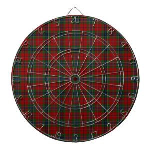 Maclean Tartan Scottish Modern MacLean of Duart Dart Board