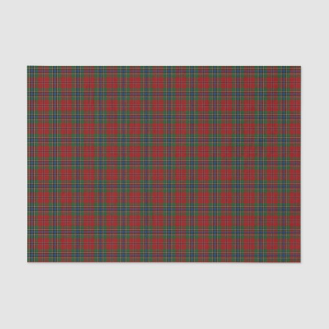 Maclean Tartan Scottish Modern MacLean of Duart Tissue Paper (Front)