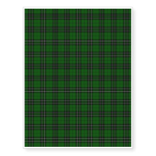 MacLean Tartan Temporary Tattoos