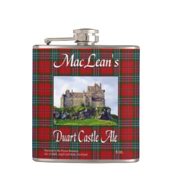 Maclean's Duart Castle Ale Flask by OldScottishMountain at Zazzle