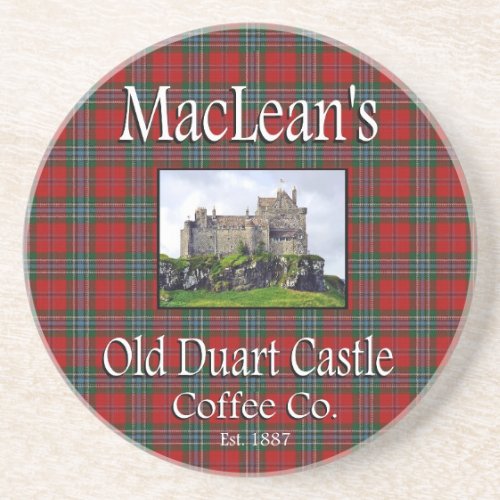 MacLeans Old Duart Castle Coffee Co Coaster