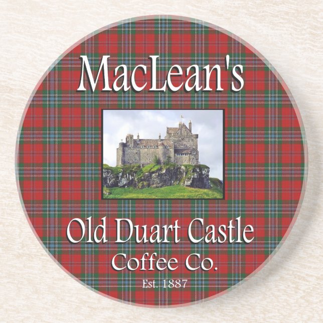 MacLean's Old Duart Castle Coffee Co. Coaster (Front)
