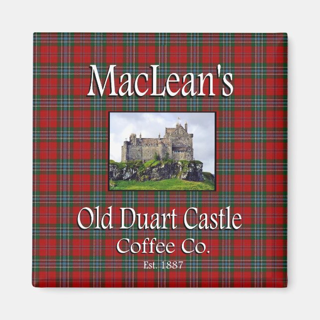 MacLean's Old Duart Castle Coffee Co. Magnet (Front)