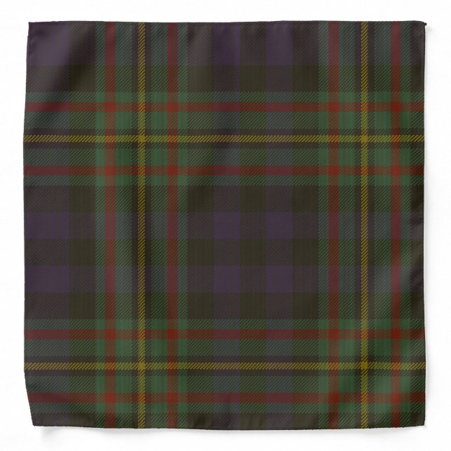 MacLellan Clan Tartan Bandana (Front)