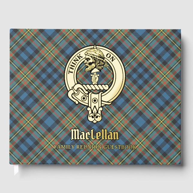 MacLellan Family Reunion Guest Book (Front)