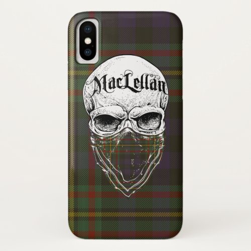 MacLellan Tartan Bandit iPhone X Case