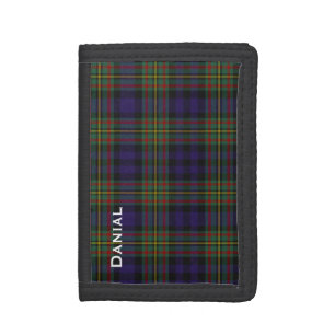 MacLellan Tartan Plaid Custom Wallet