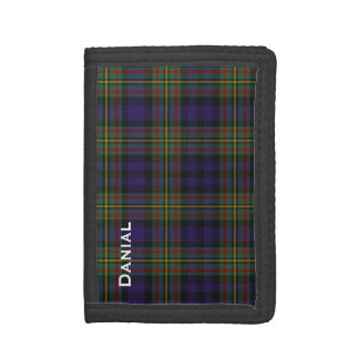 MacLellan Tartan Plaid Custom Wallet