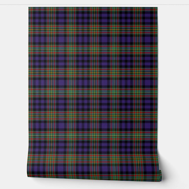 MacLellan Tartan Plaid Scottish Clan Wallpaper (Unrolling)