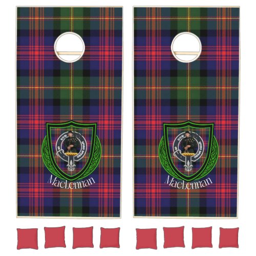 MacLennan Scottish Clan Tartan Crest