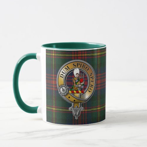 MacLennan Tartan  Badge Mug