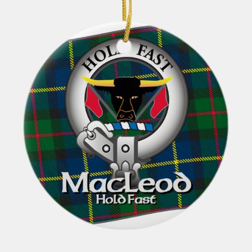 MacLeod Clan Ceramic Ornament