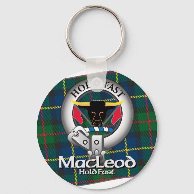 MacLeod Clan Keychain (Front)