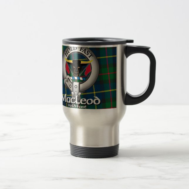 MacLeod Clan Travel Mug (Right)