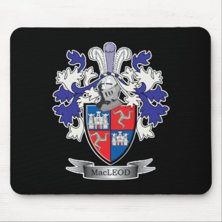 MacLeod Family Crest Coat of Arms Mouse Pad