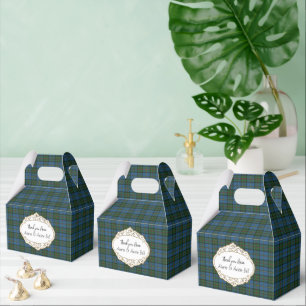 MacLeod Harris Ancient Original Scottish Tartan Favor Boxes