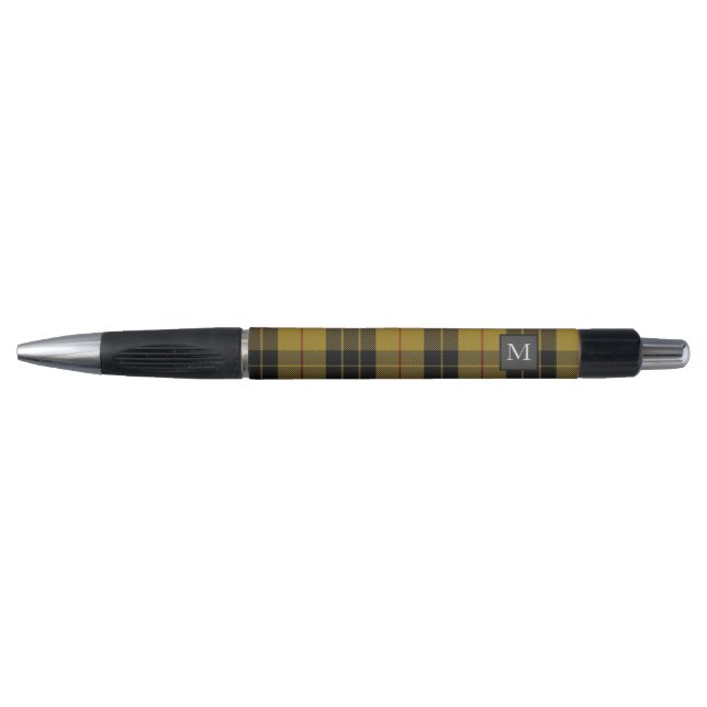 MACLEOD Lewis TARTAN Letter M Monogram (Can Edit) Pen (Front)