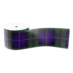 Macleod of Harris clan Plaid Scottish tartan Grosgrain Ribbon