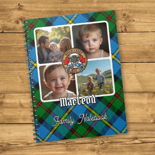 MacLeod of Harris Family Photo Collage Notebook